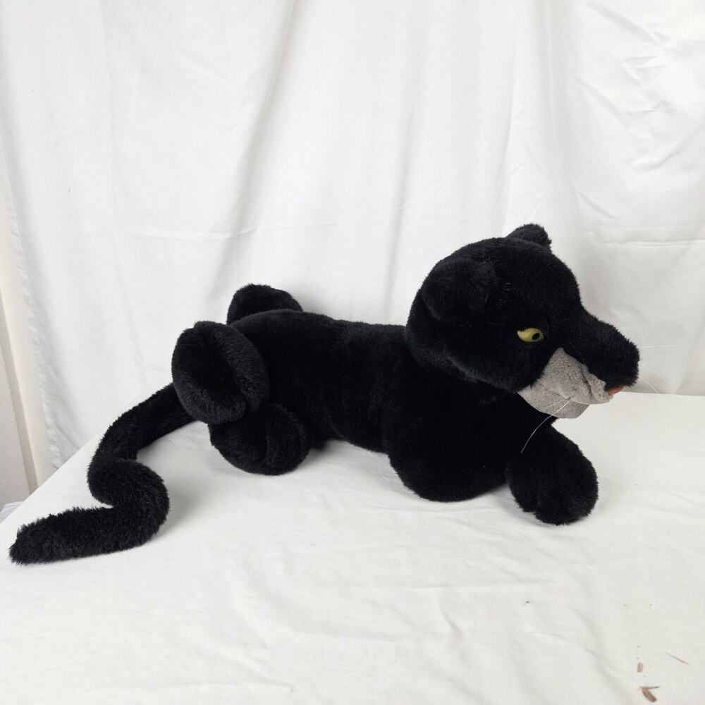 Disney Bagheera Plush 18 inch The Jungle Book Stuffed Animal Black Panther Toy - Picture 7 of 11